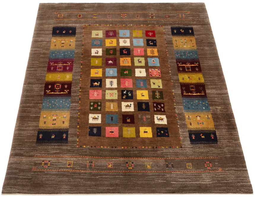 Gabbeh Persian Rug | 243 x 206 cm