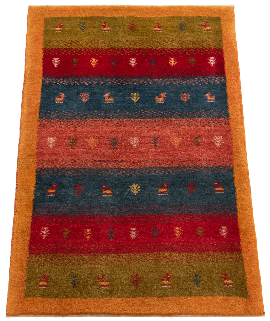 Gabbeh Persian Rug | 126 x 84 cm