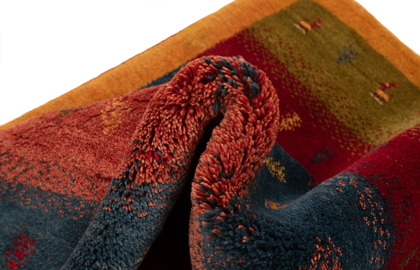 Gabbeh Persian Rug | 126 x 84 cm