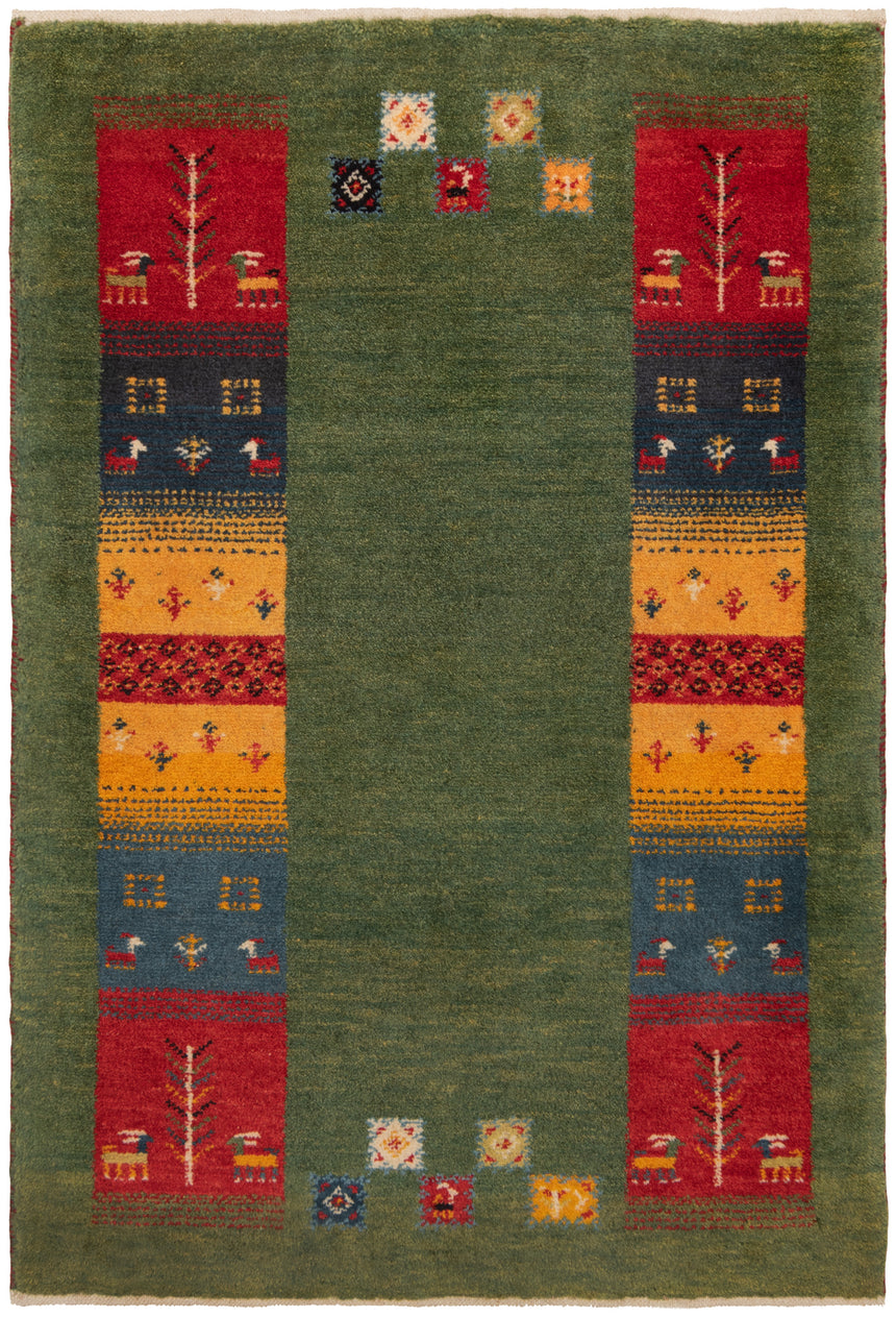 Alfombra persa Gabbeh | 123 x 83 cm