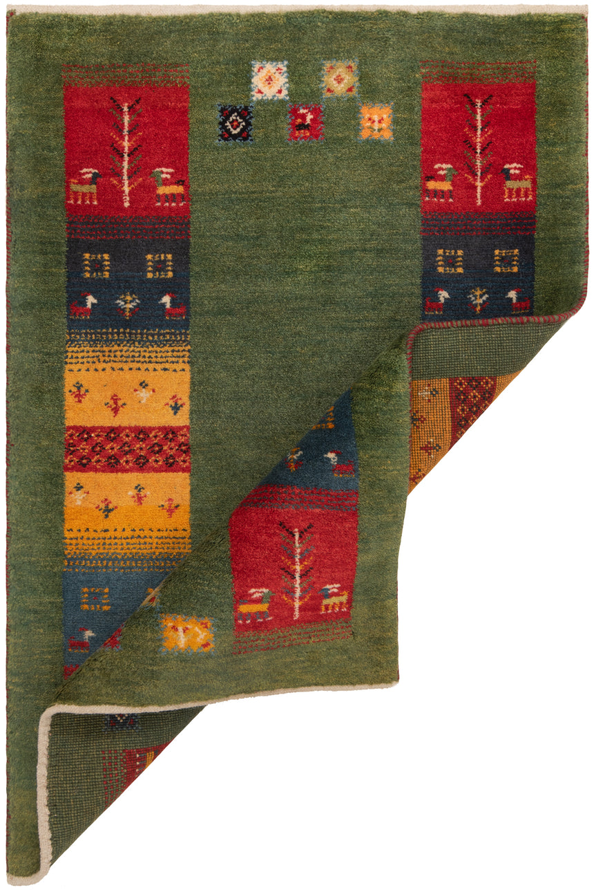 Alfombra persa Gabbeh | 123 x 83 cm