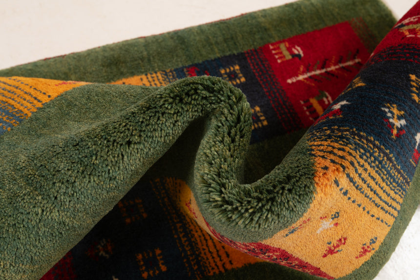 Alfombra persa Gabbeh | 123 x 83 cm