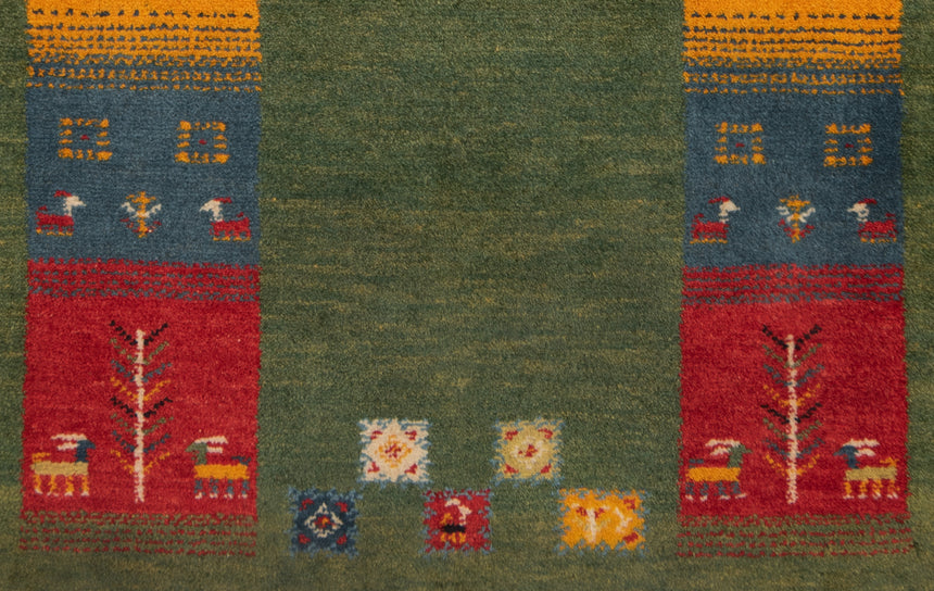 Alfombra persa Gabbeh | 123 x 83 cm