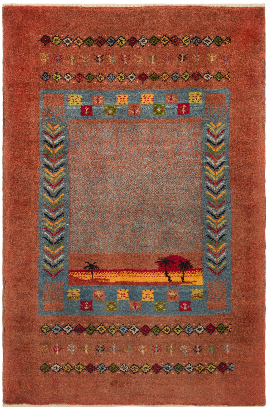 Alfombra persa Gabbeh | 121 x 80 cm