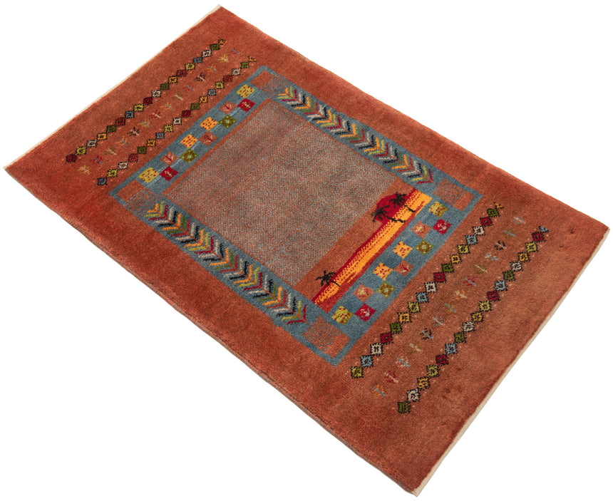 Alfombra persa Gabbeh | 121 x 80 cm