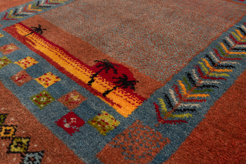 Alfombra persa Gabbeh | 121 x 80 cm