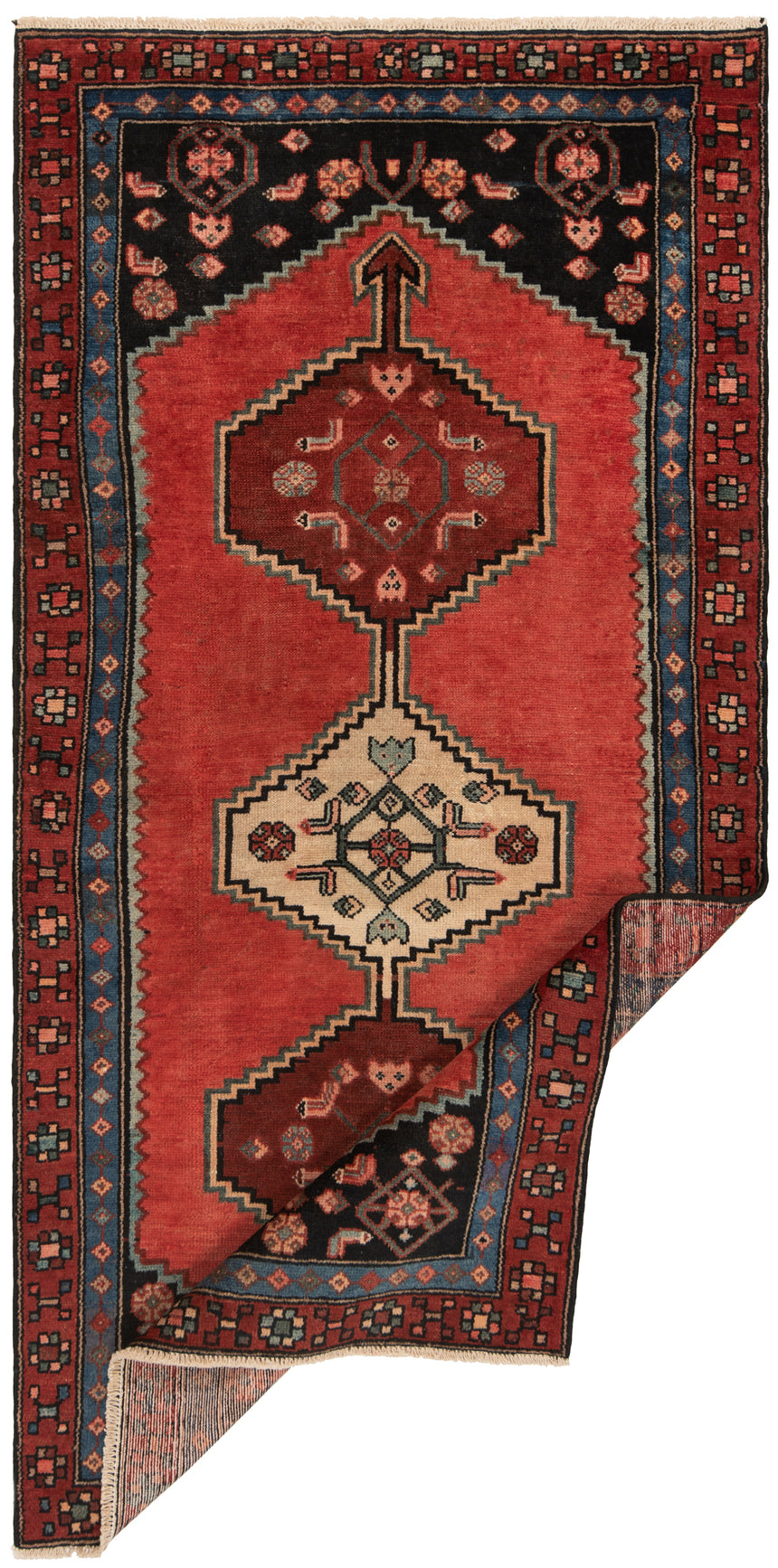 Hamedan Persian rug | 183 x 94 cm