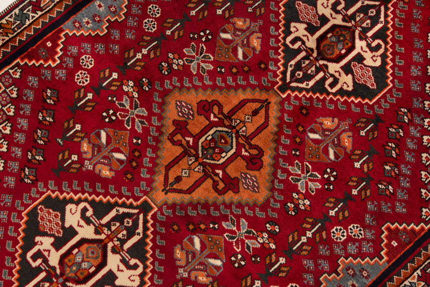 Alfombra persa Shiraz Ghashghai | 173 x 118 cm