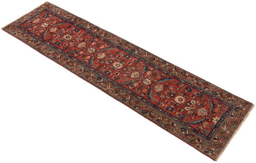Hamedan Mehraban Persian Rug | 288 x 73 cm