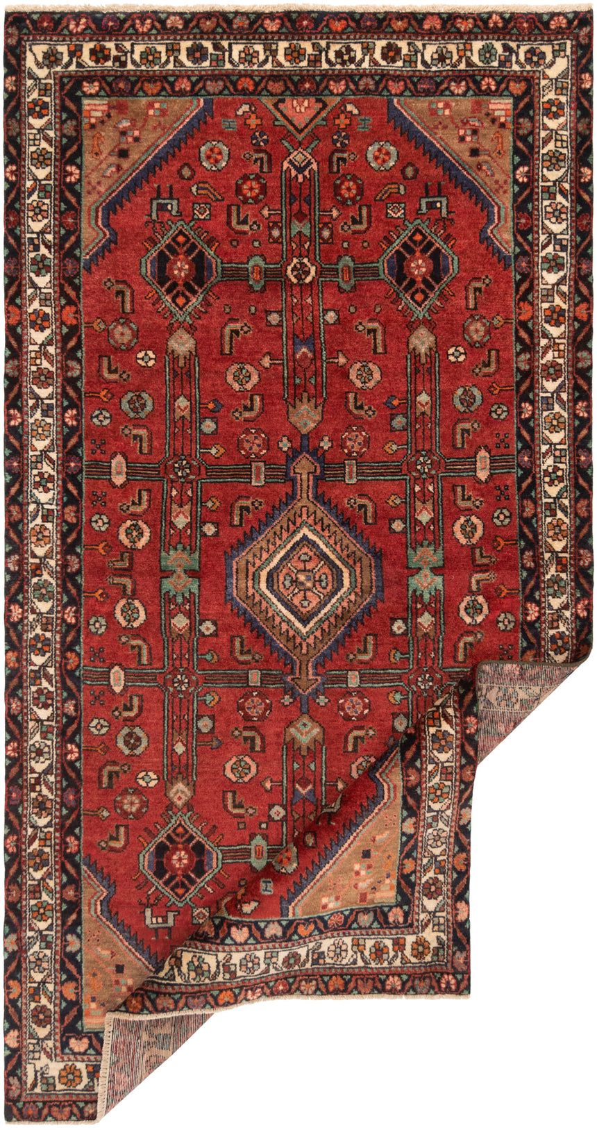 Hamedan Asadabad Persian Rug | 139 x 126cm