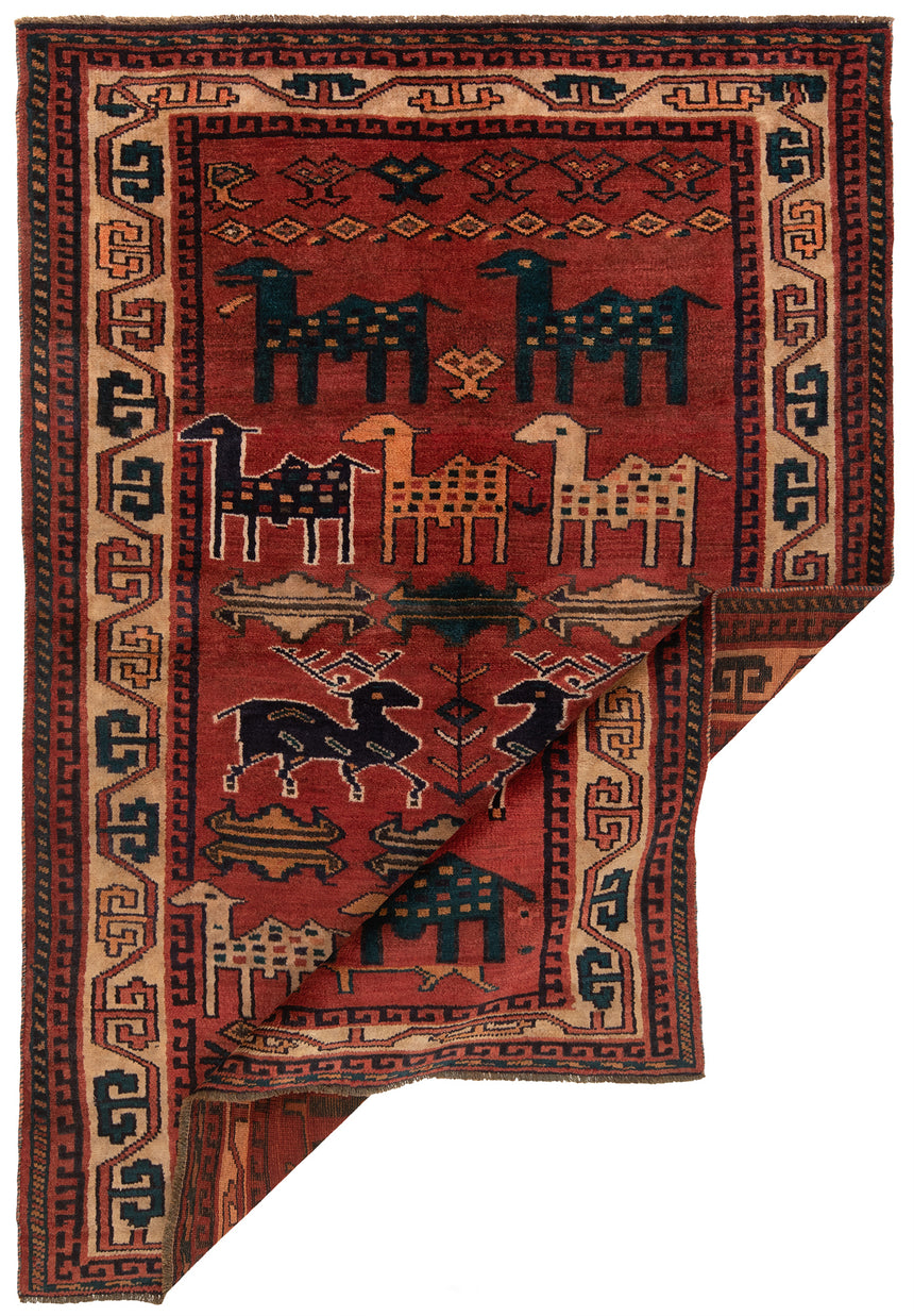 Alfombra persa Shiraz | 242 x 170 cm