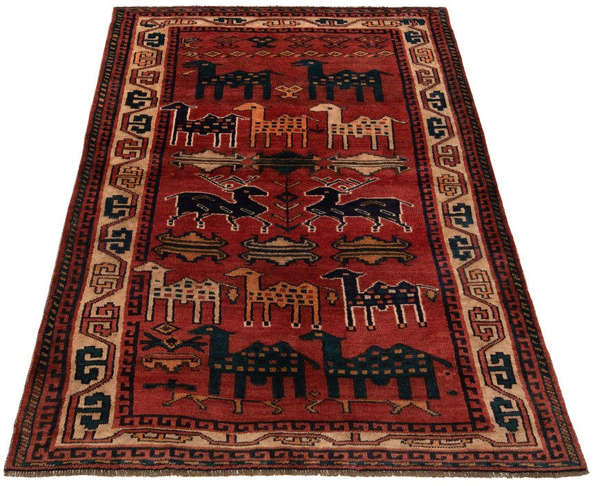 Alfombra persa Shiraz | 242 x 170 cm