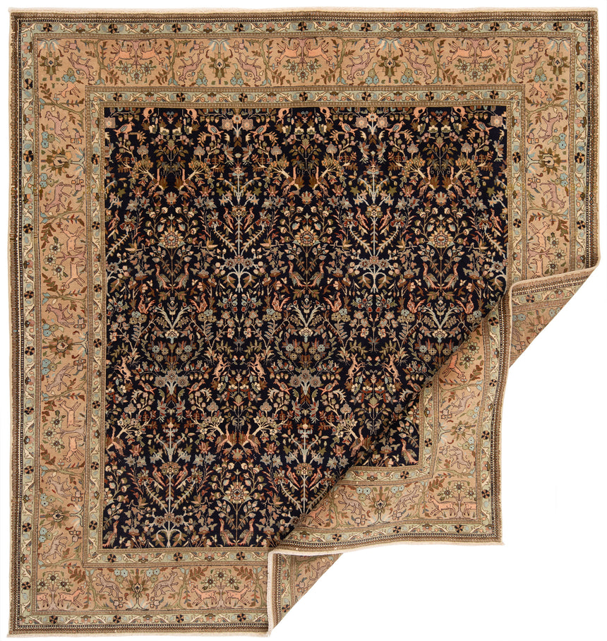 Alfombra persa Tabriz Tabatabai | 307 x 295 cm
