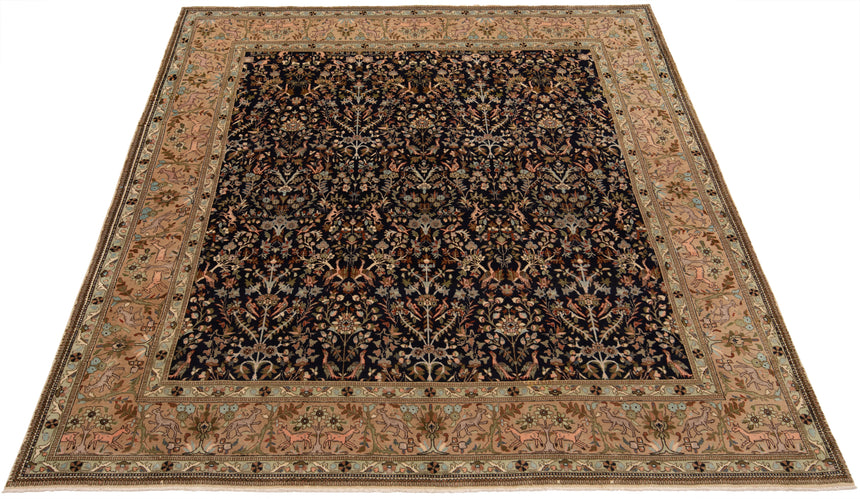 Alfombra persa Tabriz Tabatabai | 307 x 295 cm