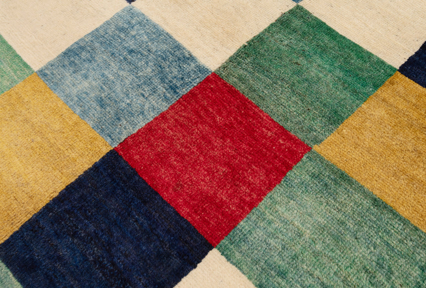 Alfombra persa Shiraz Ghashghai | 217 x 132 cm