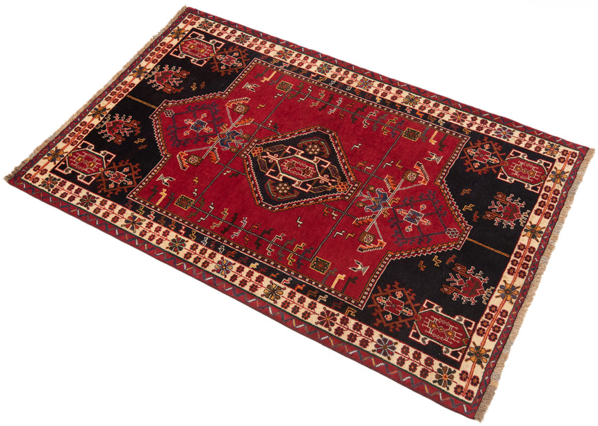 Alfombra persa Shiraz Kohi | 195 x 124 cm