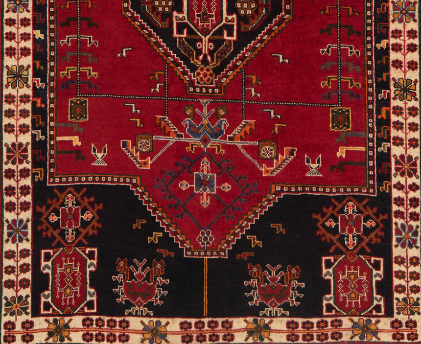 Alfombra persa Shiraz Kohi | 195 x 124 cm