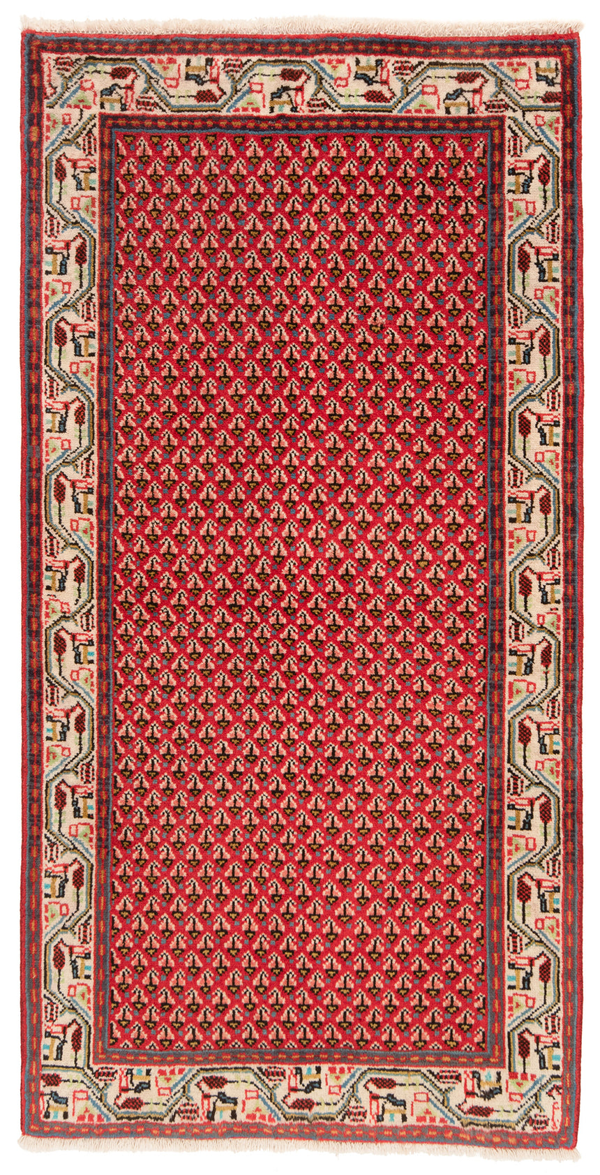 Sarough Persian Rug | 132x68cm