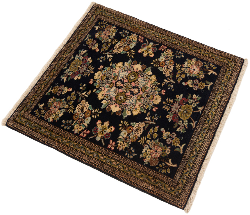Kashan Persian Rug | 76x71cm
