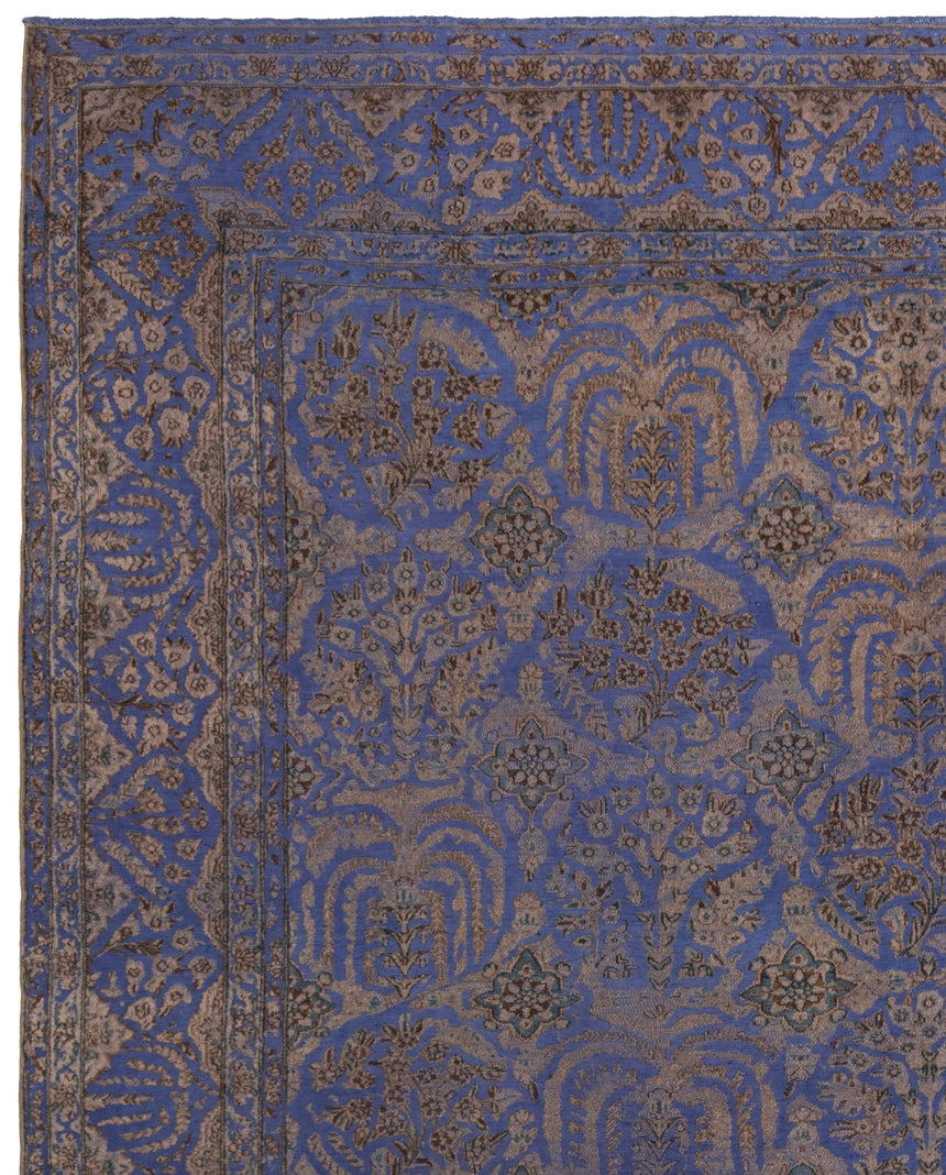 Alfombra vintage en relieve | 342 x 269 cm