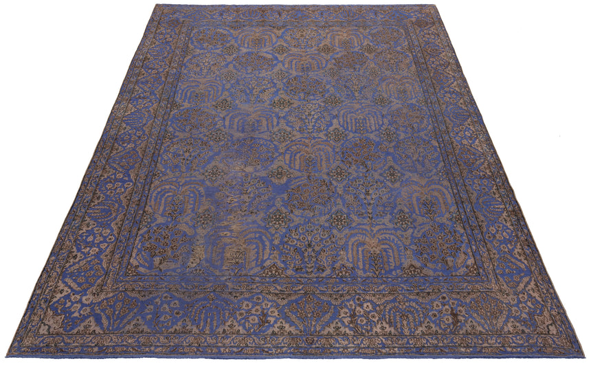 Alfombra vintage en relieve | 342 x 269 cm