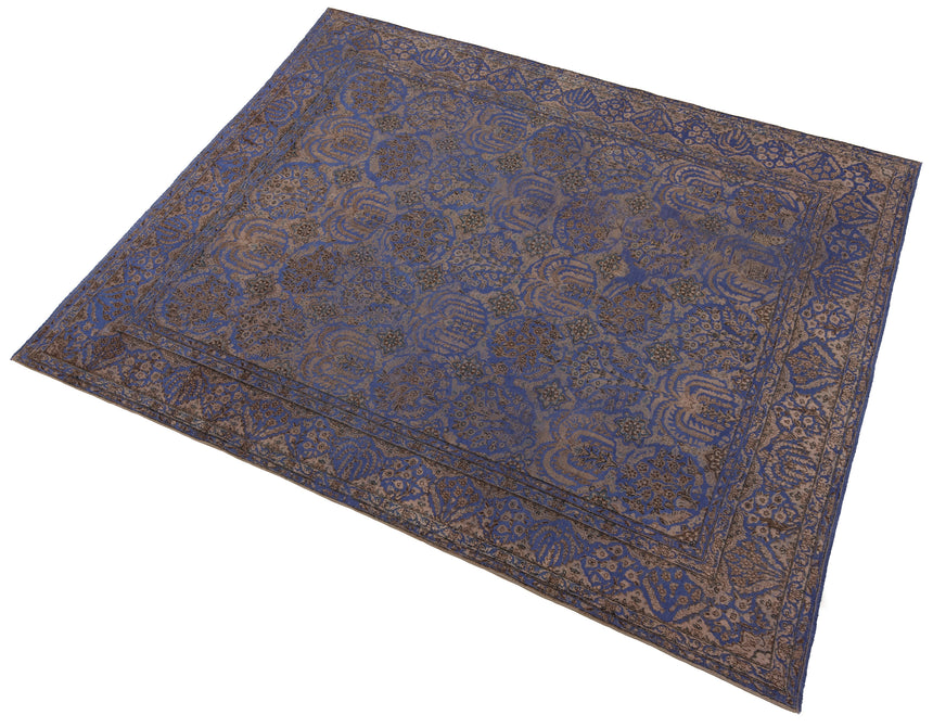 Alfombra vintage en relieve | 342 x 269 cm