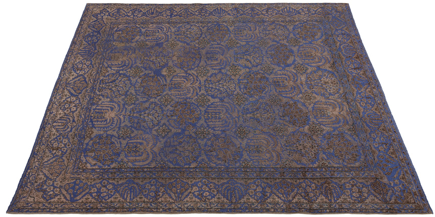 Alfombra vintage en relieve | 342 x 269 cm