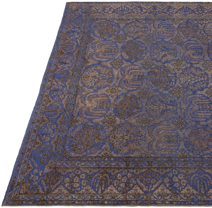 Alfombra vintage en relieve | 342 x 269 cm