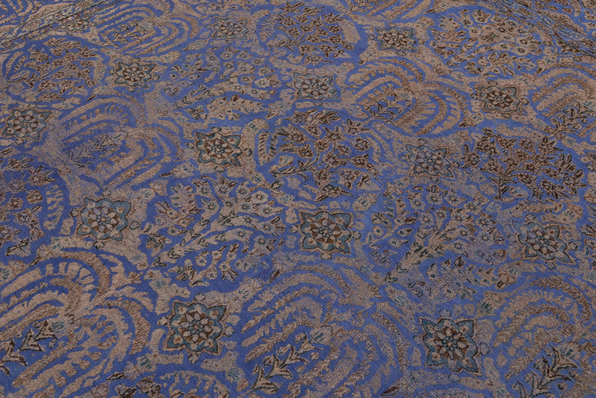 Alfombra vintage en relieve | 342 x 269 cm