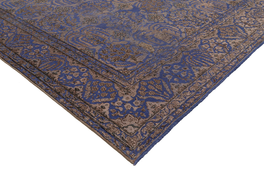 Alfombra vintage en relieve | 342 x 269 cm