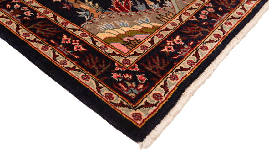 Kashan Persian Rug | 80x98cm