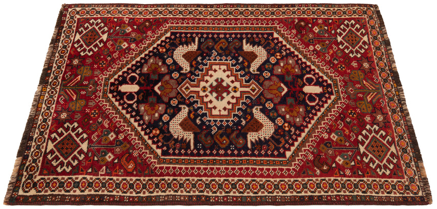 Alfombra persa Shiraz Ghashghai | 118 x 80 cm