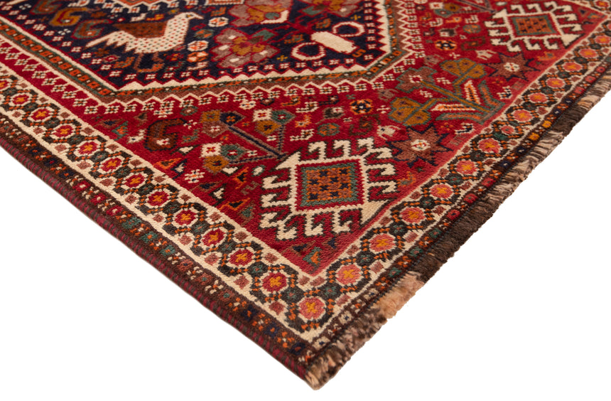 Alfombra persa Shiraz Ghashghai | 118 x 80 cm