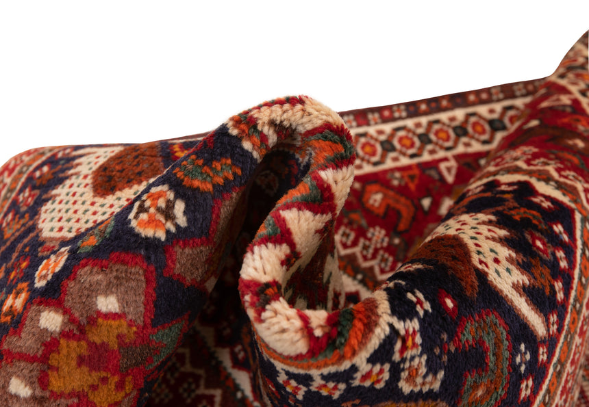 Alfombra persa Shiraz Ghashghai | 118 x 80 cm