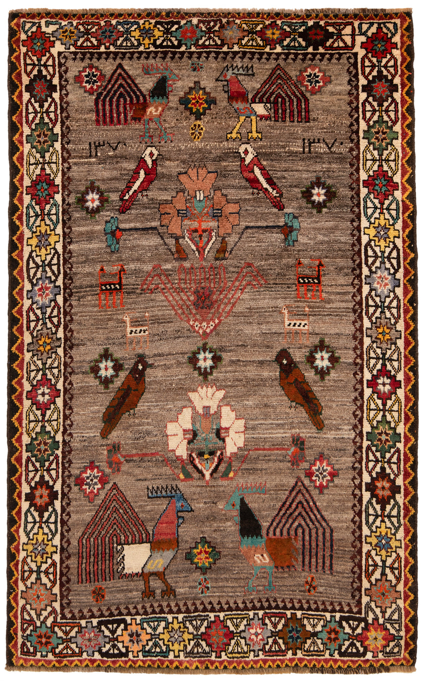 Alfombra persa Shiraz | 162 x 104 cm