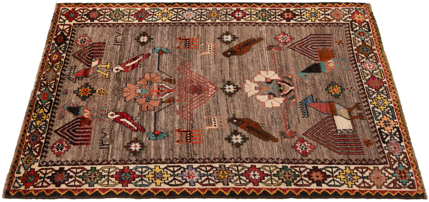 Alfombra persa Shiraz | 162 x 104 cm