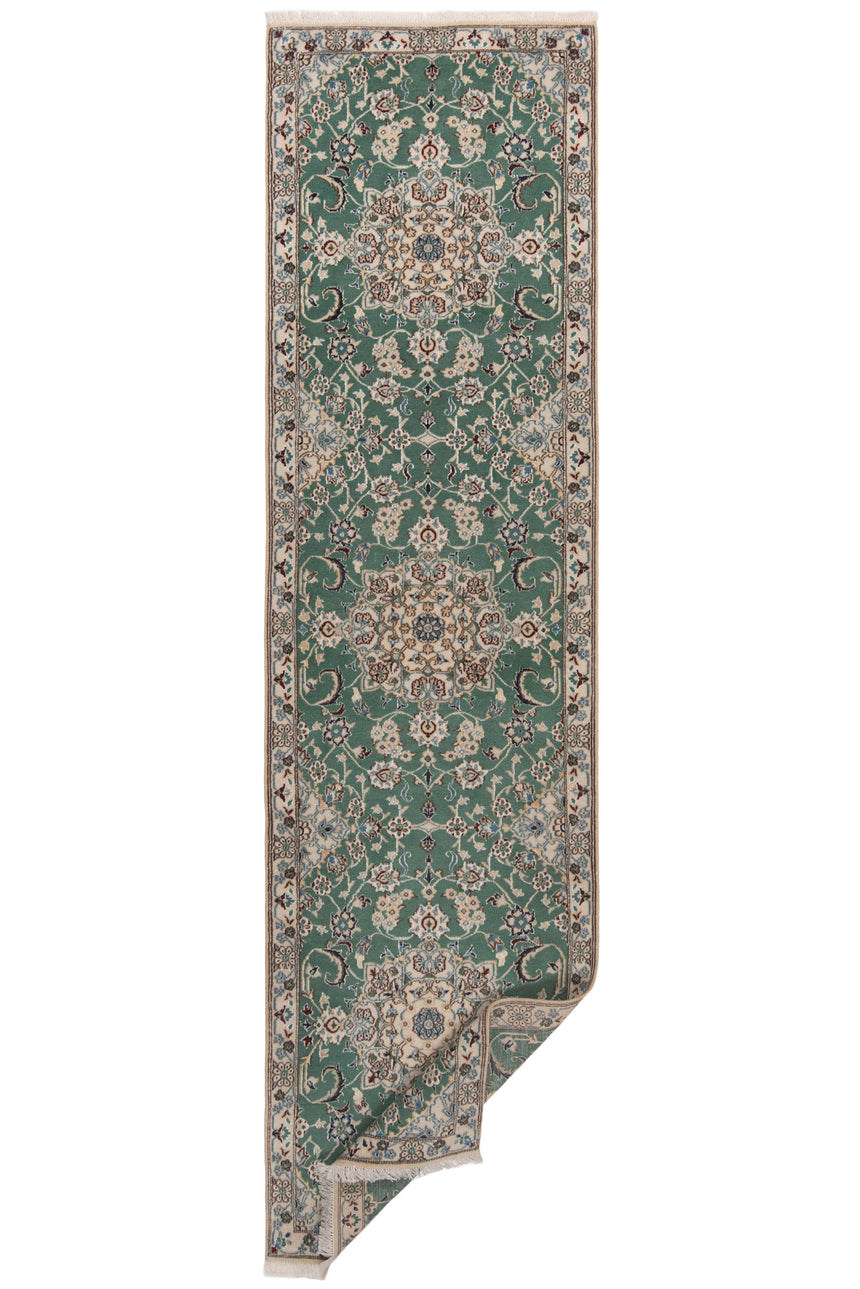 Nain 9La Persian Rug | 295 x 76 cm