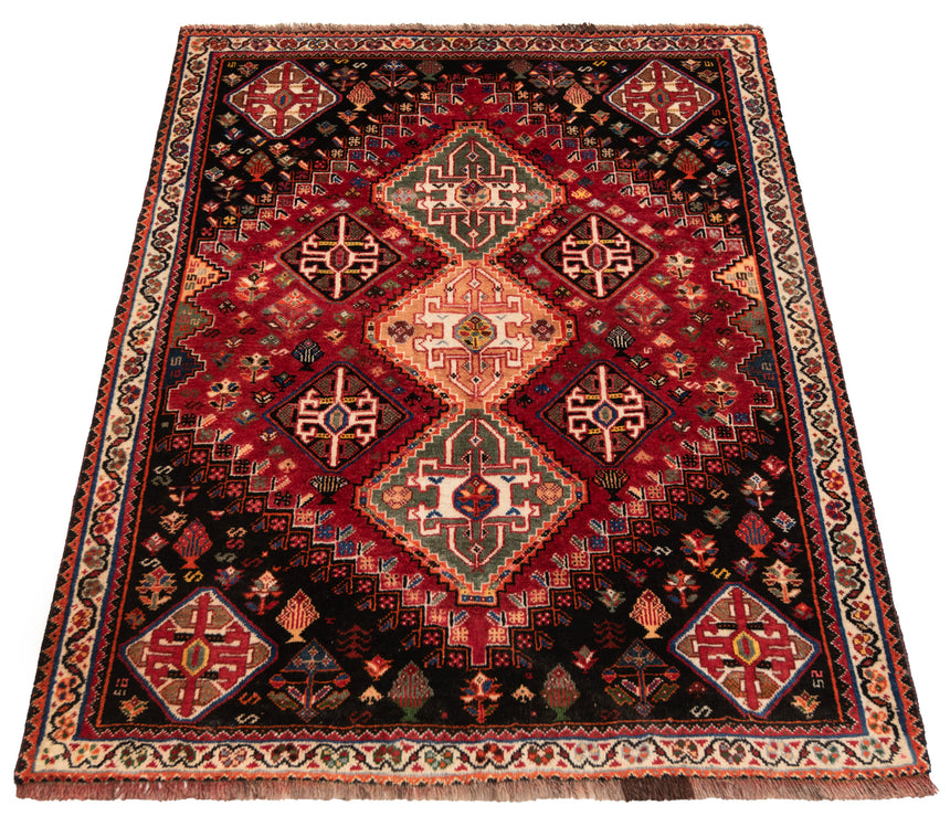 Alfombra persa Shiraz Nafar | 159 x 122 cm