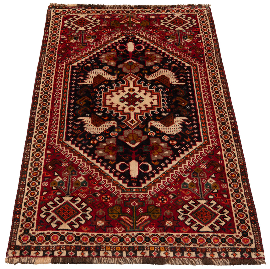 Alfombra persa Shiraz | 128 x 80 cm