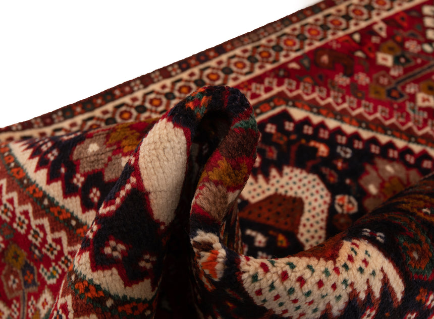 Alfombra persa Shiraz | 128 x 80 cm