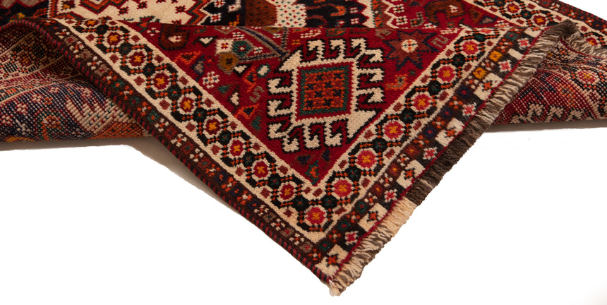 Alfombra persa Shiraz | 128 x 80 cm