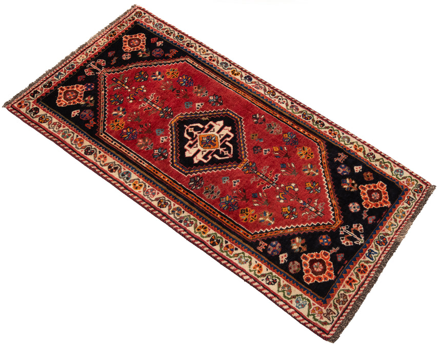 Alfombra persa Shiraz Nafar | 159 x 78 cm