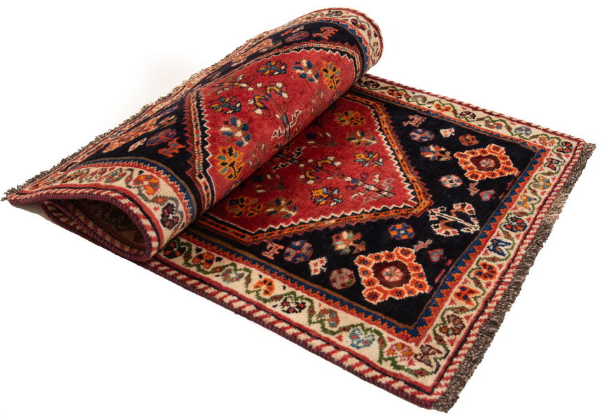 Alfombra persa Shiraz Nafar | 159 x 78 cm