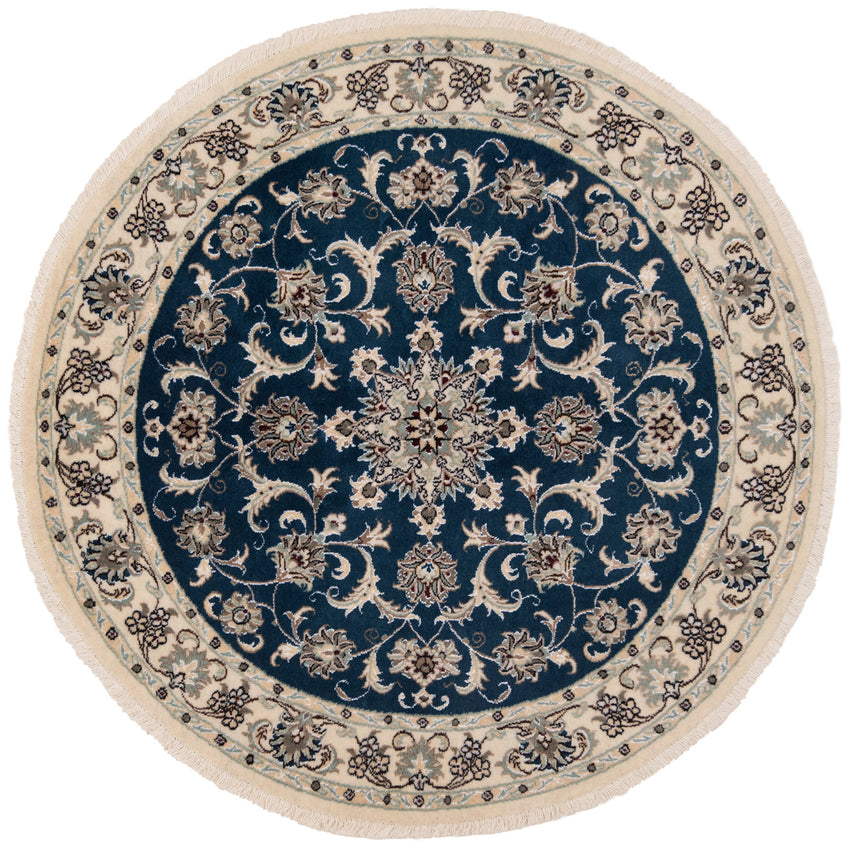 Alfombra persa Nain | 148 x 148 cm