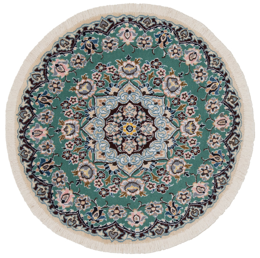 Nain 9La Persian Rug | 80 x 80 cm