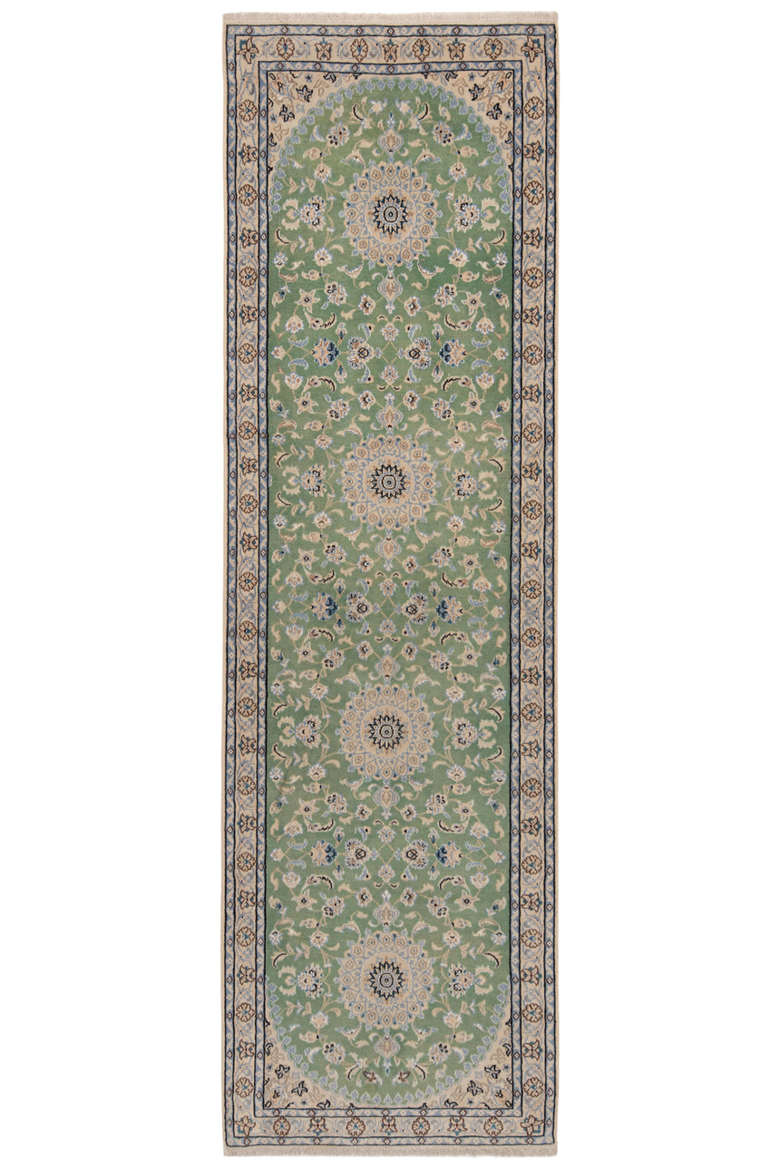 Nain 9La Persian Rug | 277 x 82 cm