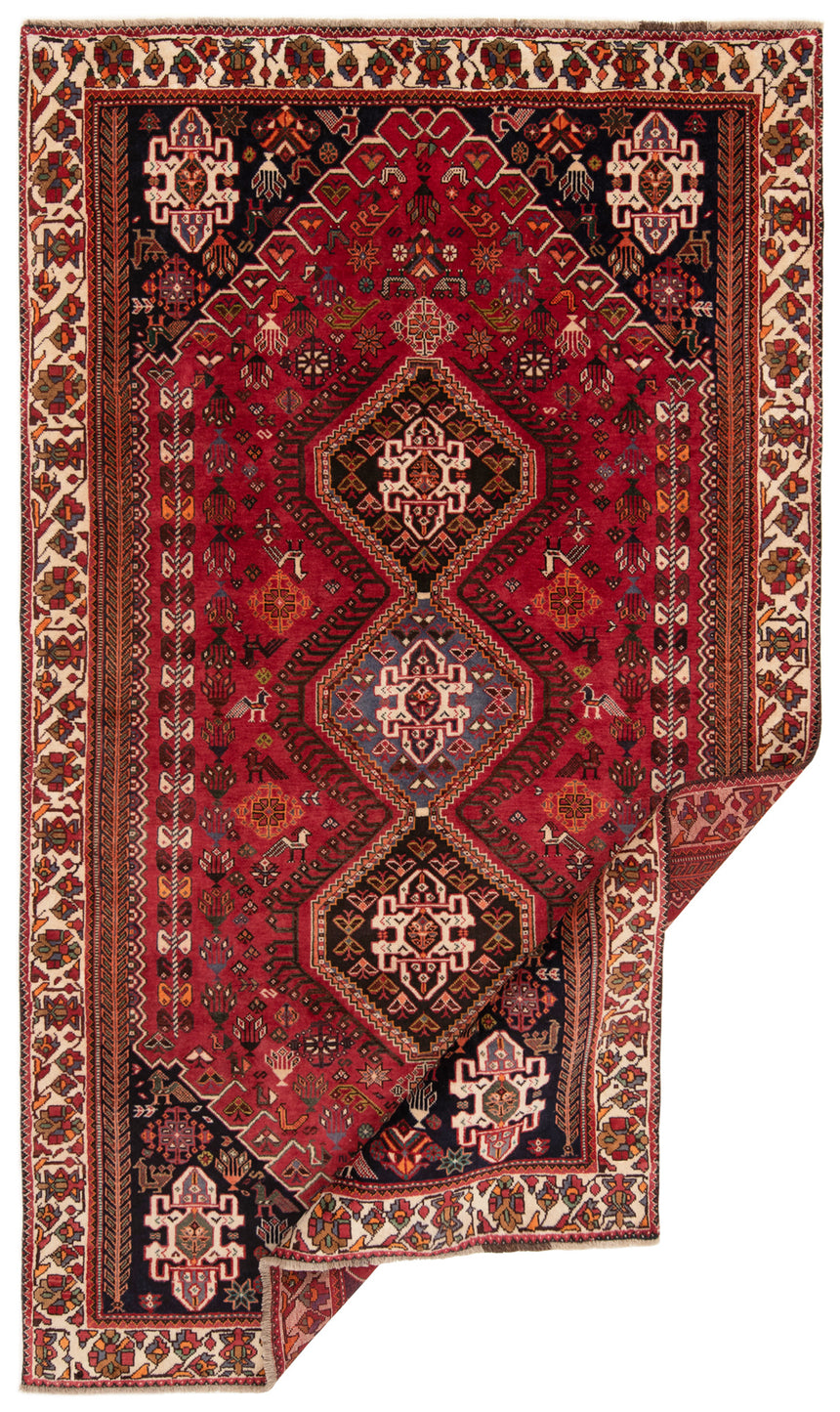 Alfombra persa Shiraz Ghashghai | 285 x 170 cm