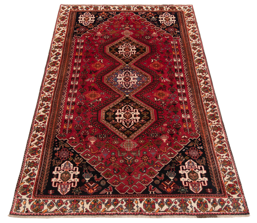 Alfombra persa Shiraz Ghashghai | 285 x 170 cm