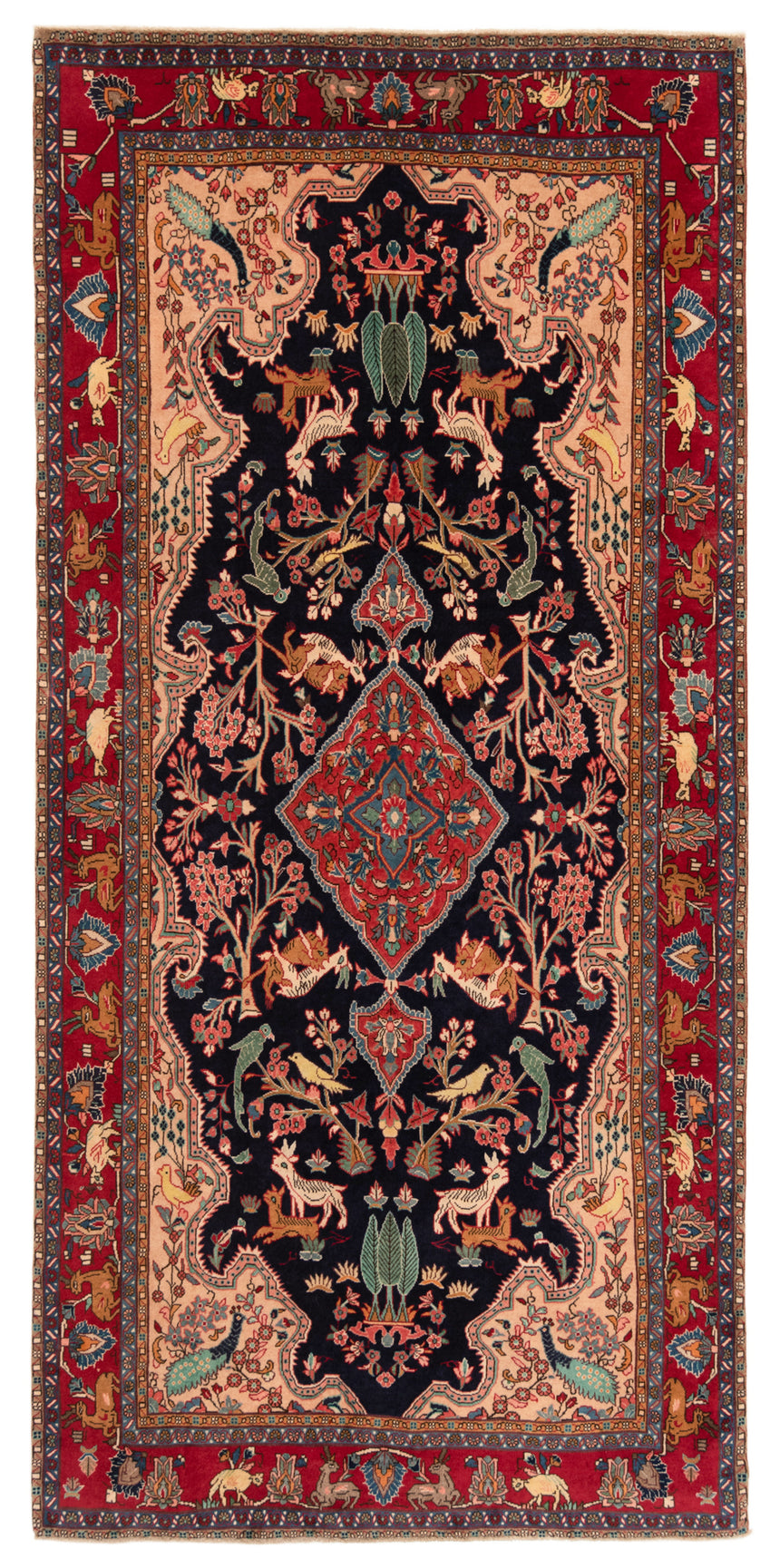 Alfombra persa Sarough | 318 x 153 cm