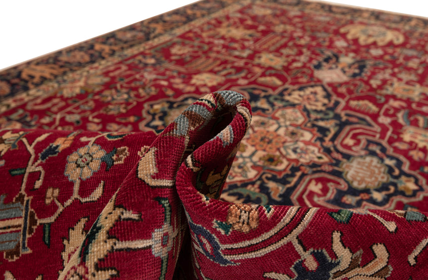 Alfombra persa Tabriz pátina | 289 x 185 cm